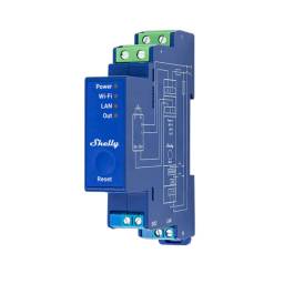 Shelly Pro Dimmer 0/1-10V PM   Controlador 0/1-10V  DIN  PM  Wi-Fi