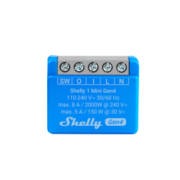 Shelly 1 Mini Gen4   Rel� Wi-Fi  Mini